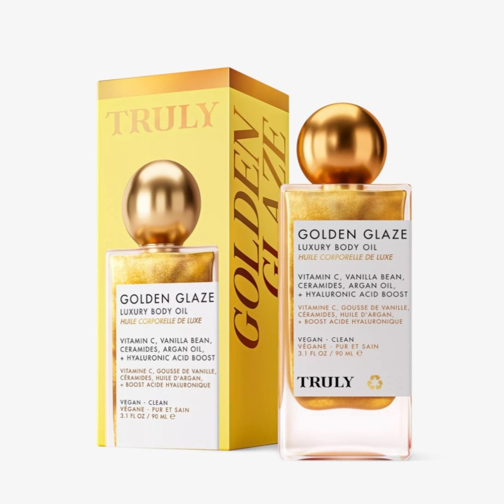 TRULY Golden Glaze Luxury Body Oil NIB